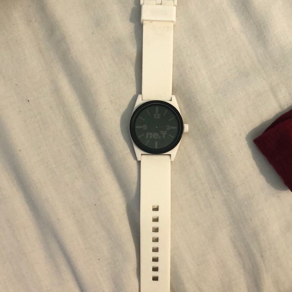 White Neff watch